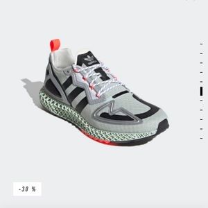 Adidas ZX 2K 4D Shoes, New with Box